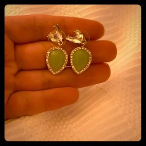 Fashion crystal dangle earrings